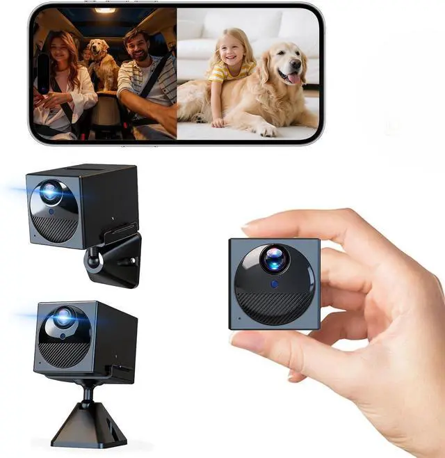Main image of 4G LTE Security Camera No WiFi Needed, Cellular Indoor Camera with SIM Card Slot, 2K QHD Wireless Camera, Motion Detection Alerts, Long Battery Life, Portable Camera for Home, Car, Trail Security