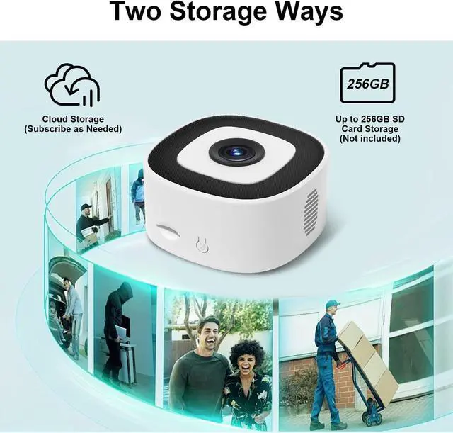 Alt view image 5 of 7 - 4MP Window Camera, 5/2.4Ghz WiFi Cameras for Home Security(2 Camera)