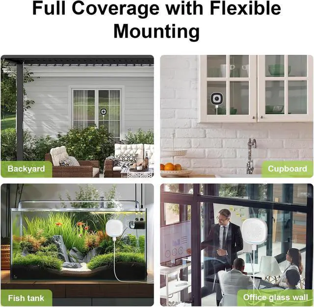 Alt view image 7 of 7 - 4MP Window Camera, 5/2.4Ghz WiFi Cameras for Home Security(2 Camera)