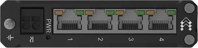 Alt view image 4 of 7 - Teltonika TSW304 TSW304000001 Industrial Unmanaged PROFINET Ethernet Switch, 4X Gigabit Ethernet Ports, PROFINET Certified, DIN Rail Mountable, Plug-and-Play, North America Version