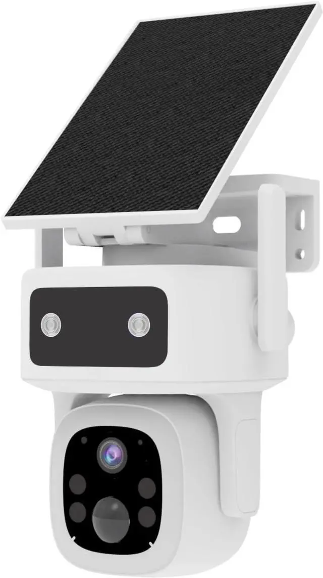 Main image of 3 Years Free Data & No Monthly Fee 4G LTE Solar Cellular Security Camera Outdoor Wireless, No WiFi Needed, 360° PTZ, 2K Full Color Night Vision, Human Tracking, 2-Way Audio, 32GB SD Card, IP66