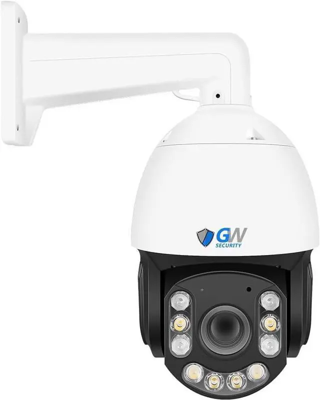 Main image of GW Security 8MP Pan Tilt Zoom IP PoE 20X Optical Zoom 4K 3840 x 2160p Outdoor Indoor Security Speed Dome PTZ Camera with 330ft IR Night Vision (GW810PTZ)