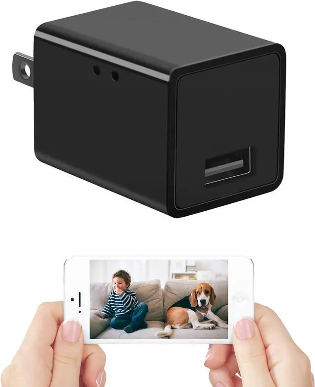 Main image of Hidden Spy Camera 1080P WiFi Wireless Small HD Indoor Home Office Security Camera Compact Surveillance Monitoring Camera with Motion Detection and App Live Feed