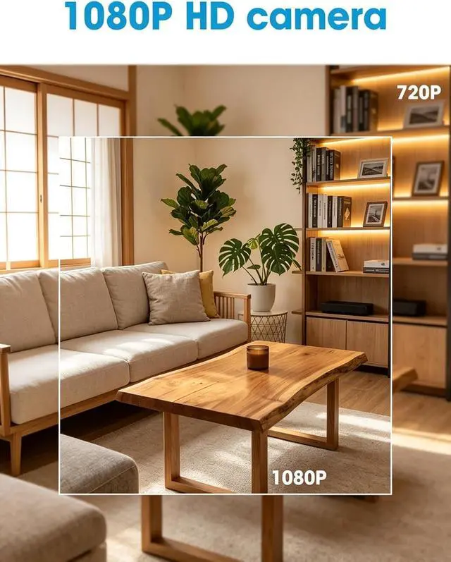 Alt view image 2 of 6 - 1080P WiFi Wall Outlet Camera Indoor Home Security Camera, Motion Alert Remote Baby Pet Monitor Without Audio