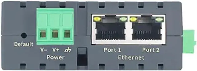 Alt view image 4 of 4 - 1Pcs 10-30V DC 8CH 16CH Din-Rail Switch Acquisition Module 8DI/8DO to Ethernet Modbus(16AI 0-10v 1290V)