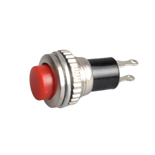 Alt view image 3 of 6 - 10PCS 10mm Self-Recovery Spring Small Push Button Switch Momentary Automatic Reset Button(Red)