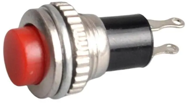Main image of 10PCS 10mm Self-Recovery Spring Small Push Button Switch Momentary Automatic Reset Button(Red)