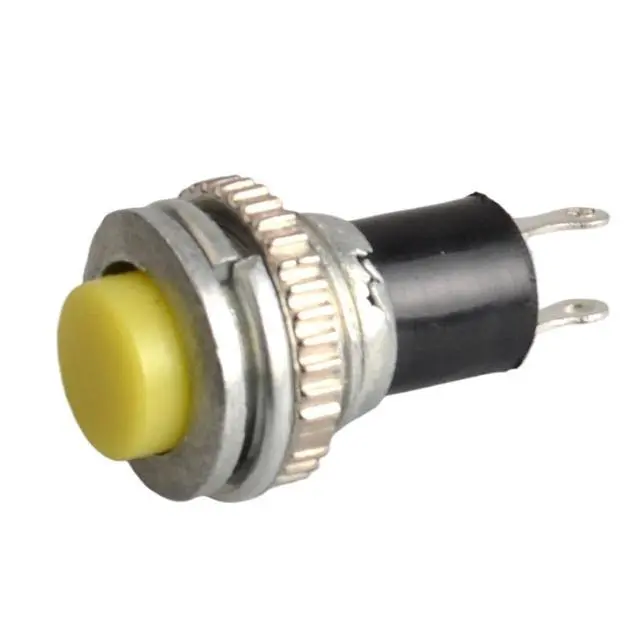 Alt view image 5 of 6 - 10PCS 10mm Self-Recovery Spring Small Push Button Switch Momentary Automatic Reset Button(Red)