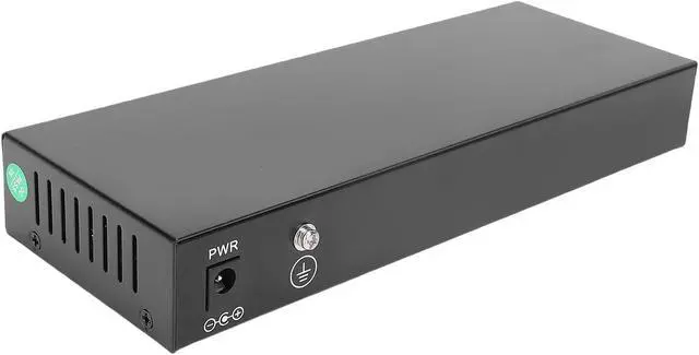 Alt view image 5 of 7 - Emoshayoga 8 Port 2.5G Gigabit Ethernet Switch with 40Gbps Capacity for Small Offices and Media Rooms, Silent Fanless Design (US Plug 100-240V)
