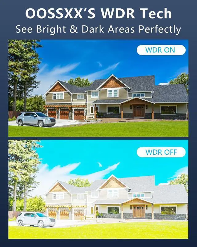 Alt view image 6 of 7 - (2026 New) 4K PT Wired Outdoor Security Camera System, 8CH DVR with 1TB HDD, 4 Cameras, Remote Control, No Monthly Fee App, 122° Wide Angle, AI Human Detection, Audio Mic, IR Night Vision