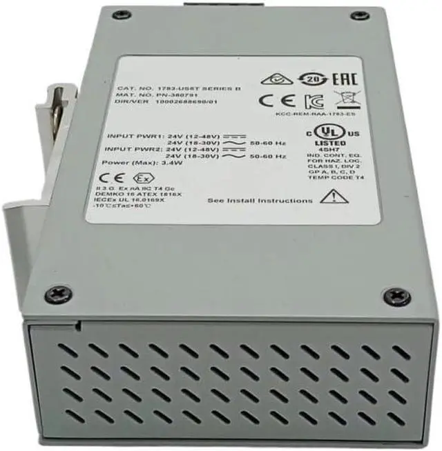 Alt view image 2 of 2 - Industrial Ethernet Switch Module 1783-US5T Network Interface Replacement Part