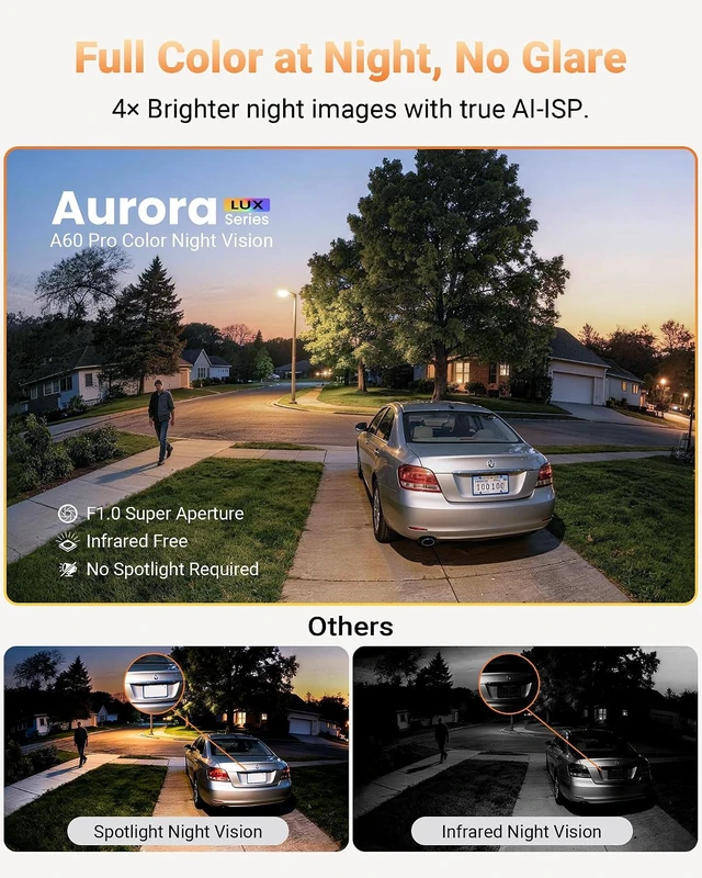 Alt view image 3 of 7 - 4-Pack 3MP 2K No-Drill WiFi Magnetic Window Mounted Camera