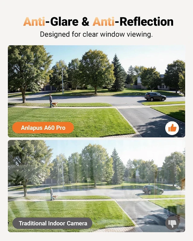 Alt view image 5 of 7 - 4-Pack 3MP 2K No-Drill WiFi Magnetic Window Mounted Camera