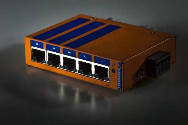 Alt view image 7 of 7 - True Industrial Ethernet: Henrich 5x100Mbps Copper Port Din-Rail Switch