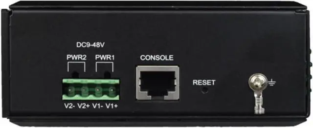 Alt view image 2 of 3 - Industrial Din Rail Switch Gigabit Ethernet L2 Industriel Managed Din Rail 8 Port Gigabit Ethernet Industrial Switch with 4 SFP