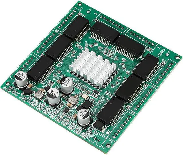 Alt view image 6 of 7 - 8 Port Gigabit Ethernet Switches Module for Home and Networking Gigabit Ethernet Switches