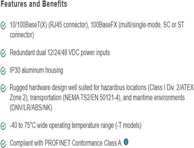 Alt view image 2 of 3 - EDS-205A Series 5-port Compact Unmanaged Ethernet Switches EDS-205A-T, EDS-205A, EDS-205A-M-ST-T, EDS-205A-S-SC(EDS-205A)