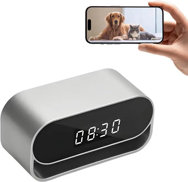 Main image of XXAXX 2K WiFi Ultra HD Camera, with Night Vision, 2600mAh Battery, Black