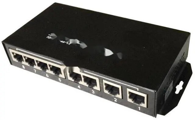 Main image of 2F8E Fiber Fast ethernet POE Switch 2 Single-Mode Dual-Fiber Optical gigabit 1000M 8 RJ45 Network SC transceiver Up-Link