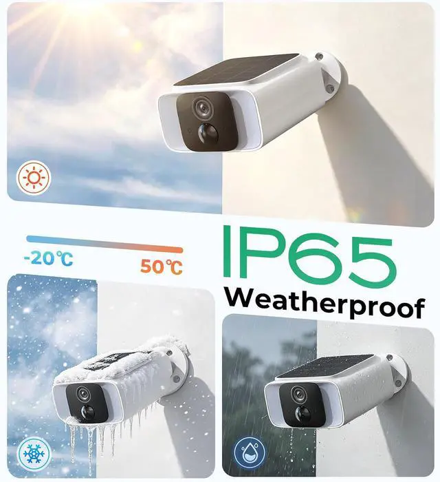 Alt view image 7 of 7 - VSKY 4G LTE Cellular Security Camera with Lifetime Free Unlimited Data