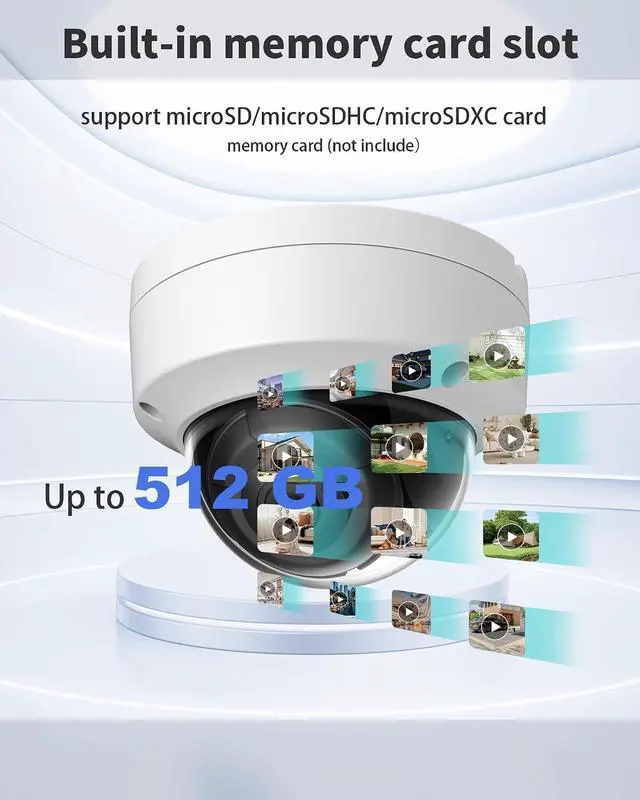 Alt view image 4 of 7 - DS-2CD2183G2-I 4K/8MP HIKVIS0N_AcuSense Dome PoE IP Camera, 98ft IR Night Vision, H.265+, IP67 Weatherproof, 2.8mm,Human/Vehicle Detection, International Version