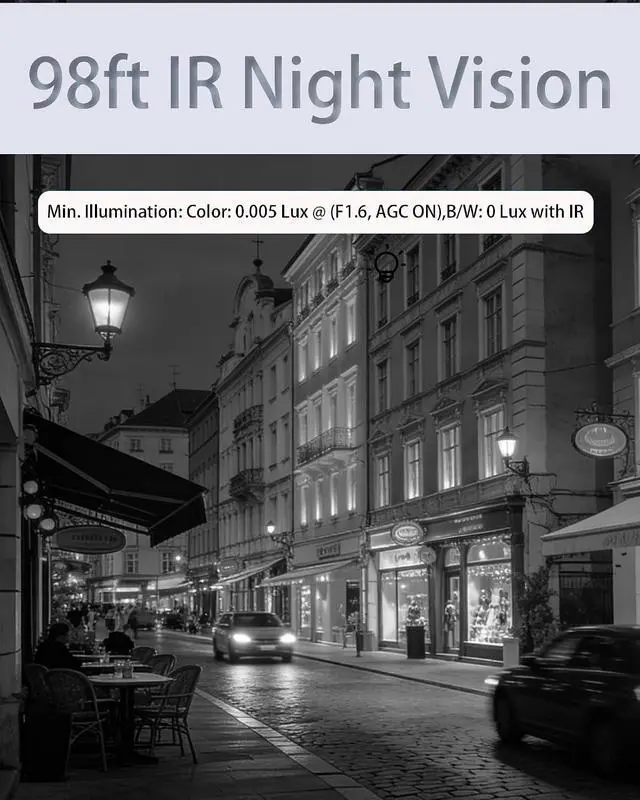 Alt view image 5 of 7 - DS-2CD2183G2-I 4K/8MP HIKVIS0N_AcuSense Dome PoE IP Camera, 98ft IR Night Vision, H.265+, IP67 Weatherproof, 2.8mm,Human/Vehicle Detection, International Version