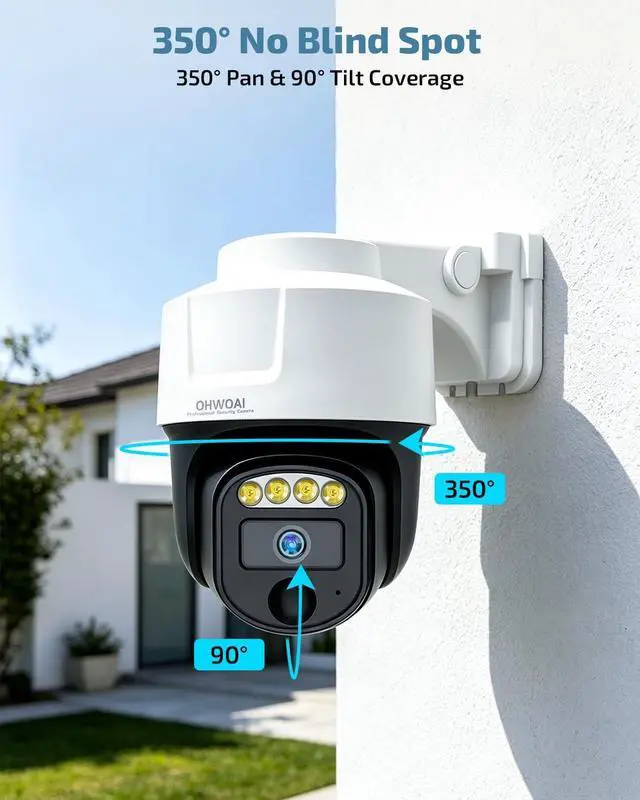 Alt view image 3 of 7 - 4K Wired Security Camera System, Outdoor CCTV Video Surveillance Systems