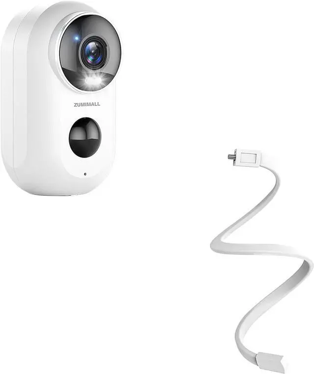 Main image of ZUMIMALL Security Cameras Wireless Outdoor with Magnetic Mount, 2K Outdoor Camera Wireless Battery Powered,lexible Twist Mount Camera Without Tools or Wall Damage No Camera