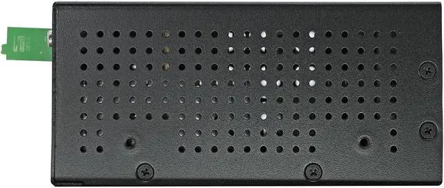 Alt view image 7 of 7 - Industrial 8-Port Gigabit PoE+ Switch with 2 SFP, 12-48VDC Input, 2 x 12VDC & 4 x 24VDC Outputs, Layer 2 Managed, 240W PoE Budget, 6KV Surge Protection, DIN-Rail Mount