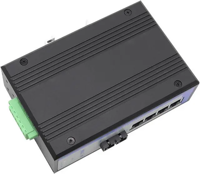 Alt view image 4 of 6 - 1PCS Industrial 1000M 4 Ports Unmanaged Ethernet POE Switch Gigabit Optical Fiber SEP SC Interface DIN-Rail UT-6405G-POE(UT-6405G-4GT1GP-POE)