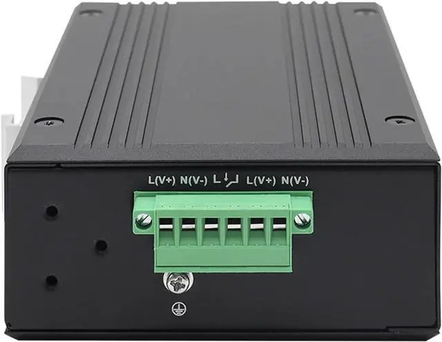 Alt view image 5 of 6 - 1PCS Industrial 1000M 4 Ports Unmanaged Ethernet POE Switch Gigabit Optical Fiber SEP SC Interface DIN-Rail UT-6405G-POE(UT-6405G-4GT1GP-POE)