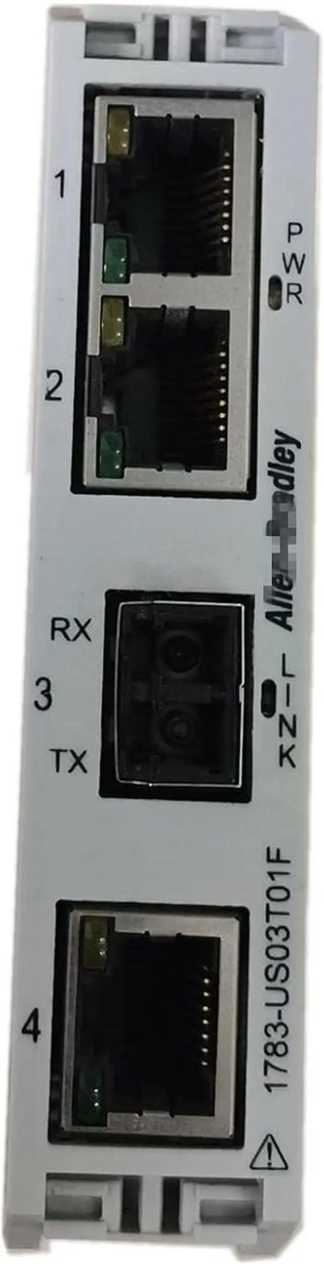 Main image of 1783-US03T01F 3+1 Port Ethernet Switch, 1783US03T01F 2000 Switch 3-Port Module, 1PCS