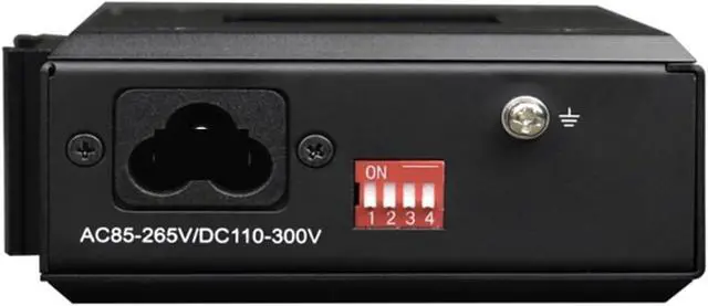 Alt view image 4 of 5 - Industrial Din Rail Switch Gigabit Ethernet Din Rail Unmanaged 5 Ports Gigabit Ethernet Industrial Network Switch