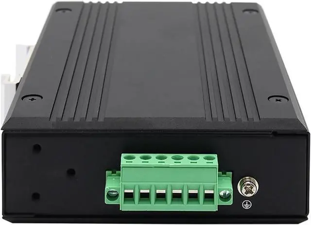 Alt view image 4 of 6 - 1PCS 100M 8 Ports DIN-Rail 2L Unmanaged Industrial Ethernet Network Switch UT-6408W
