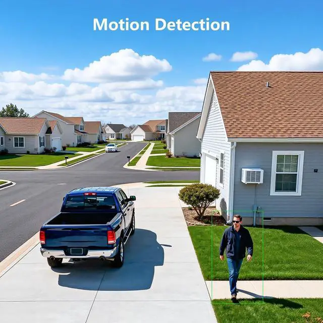 Alt view image 3 of 7 - 4MP Solar Security Cameras Wireless Outdoor, 355° Pan Tilt Motion Detection,Color Night Vision, 5GHz/2.4GHz WiFi, IP65, 2-Cam Kit with 64GB Local Storage, No Monthly Fee Camera for Home Security