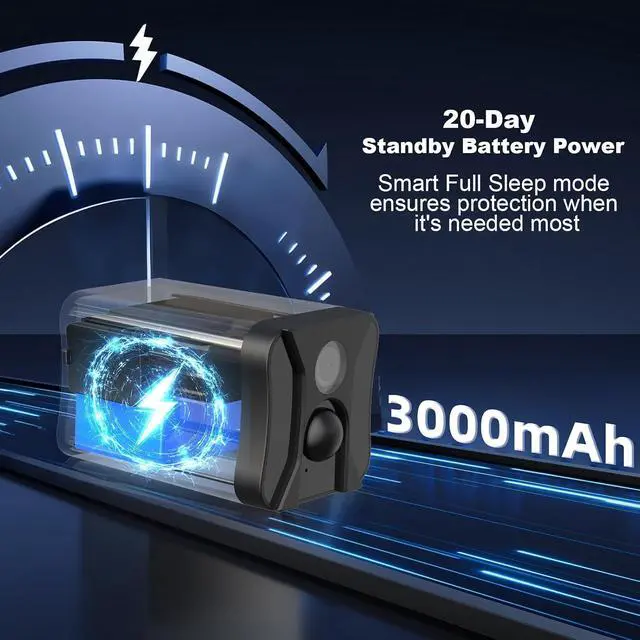 Alt view image 4 of 7 - 4G LTE No WiFi Need Cellular Security Camera with 20 Day Standby Battery