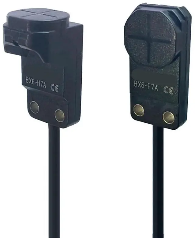 Main image of 1pc Square Shielded Inductive Proximity Sensor 3-Wire 12V/24V Long Sensing Distance Metal Limit Switch Sensor(BX6-H7R)