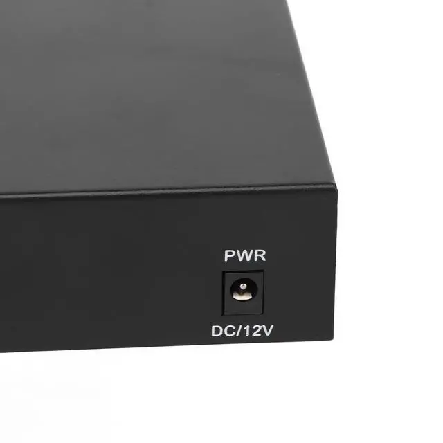 Alt view image 7 of 7 - Cryfokt Ethernet Fiber Media Switch, 100V to 240V,2 Optical Ports 16 Electrical Ports 1000Mbps with SCport Tx1310nm Rx1550nm, for Fast Ethernet Network Up to 25km (US Plug)