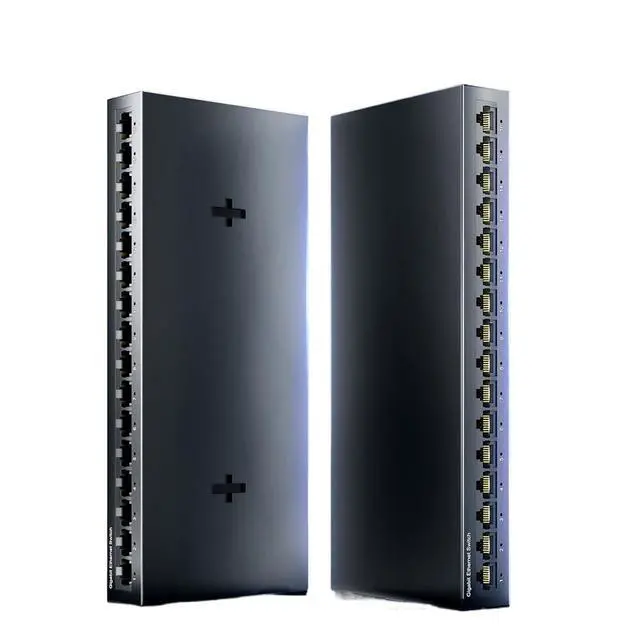 Alt view image 2 of 2 - Network Switch 16 Ports Switch Ethernet 1000Mbps Gigabit High Performance Switcher RJ45(EU Plug)