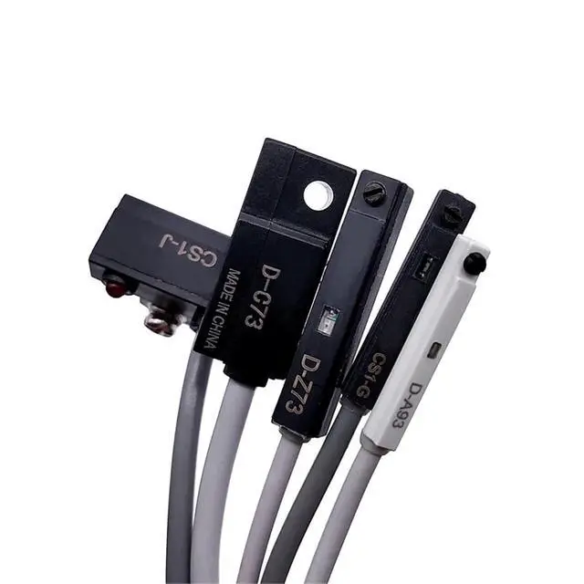 Alt view image 6 of 6 - 5PCS CS1-G Pneumatic Cylinder Magnetic Sensor Switch DC/AC 5V - 240V Second line Normally Open