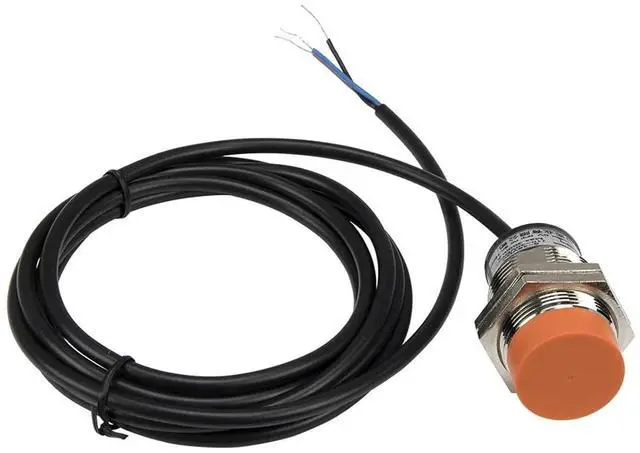 Main image of 1pc M30 15mm Sensing NPN NO PR30-15DN NC PR30-15DN2 PNP NO PR30-15DP NC PR30-15DP2 Non-Shielded Full View Proximity Switch Sensor(NPN NO PR30-15DN)