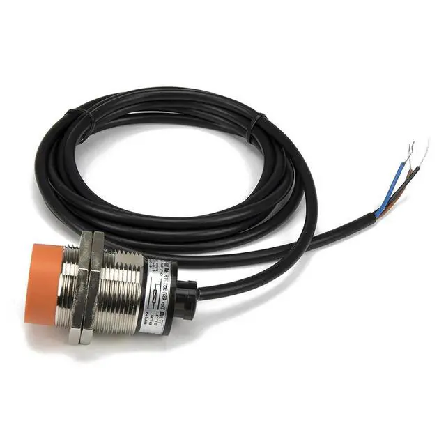 Alt view image 2 of 4 - 1pc M30 15mm Sensing NPN NO PR30-15DN NC PR30-15DN2 PNP NO PR30-15DP NC PR30-15DP2 Non-Shielded Full View Proximity Switch Sensor(NPN NO PR30-15DN)