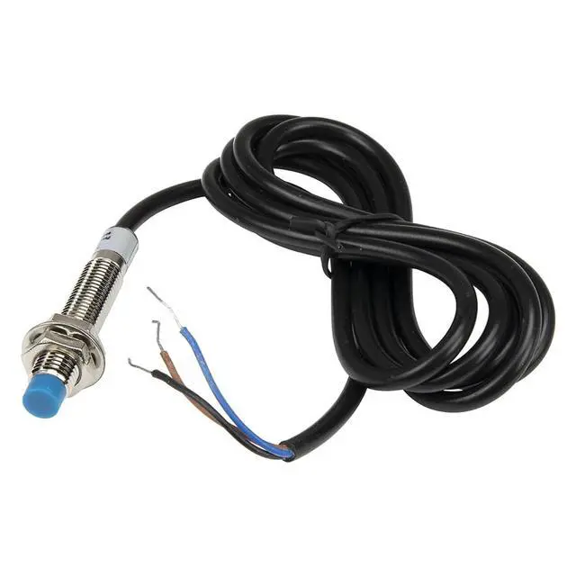 Alt view image 4 of 4 - 1pc M8 2mm Sensing 5V NPN NO LJ8A3-2-Z/BX NC LJ8A3-2-Z/AX Cylinder Proximity Sensor Switch Work Voltage 5VDC Special for MCU(AX NPN NC)