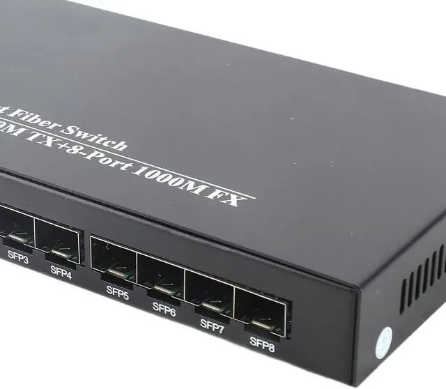 Alt view image 4 of 7 - Gigabit Ethernet Fiber Switch