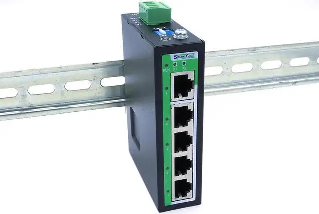 Main image of INE-5MS-2100 Rugged Industrial Slim 5 Port 10/100 ehernet Switch