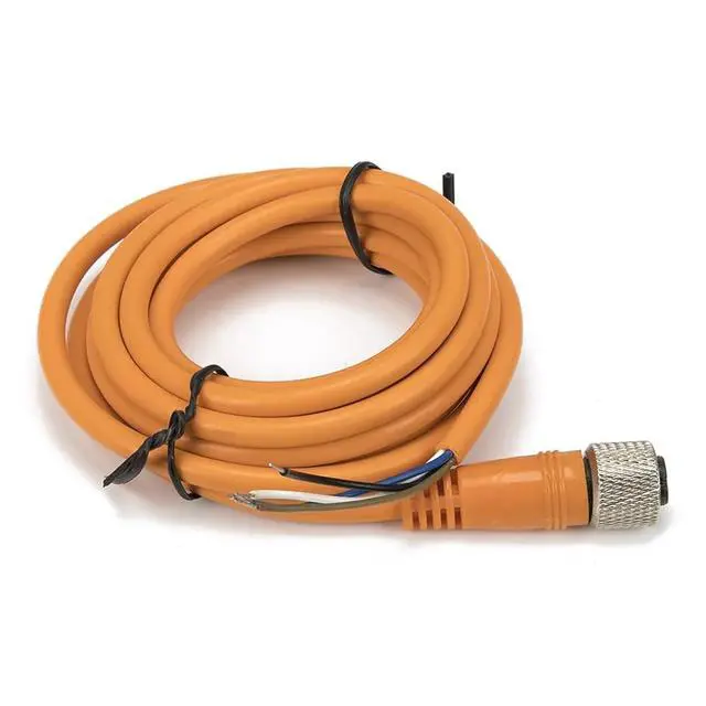 Alt view image 2 of 4 - 1pc FSC12-FS-4 M12 2m PVC Cable Sensor Connector 4 pins Straight Female Head for M12 NPN PNP NO+NC Proximity Sensor Switch(Black)