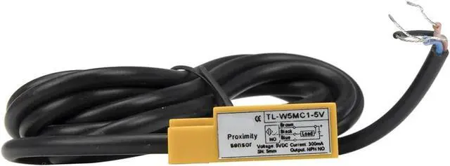 Alt view image 2 of 5 - 1pc 30x18x10 5mm Sensing NPN PNP NO NC 5V TL-W5MC1-5V F1-5V Flat Shape inductive Proximity Sensor Switch 5VDC Special for MCU(C2-5V NPN NC)