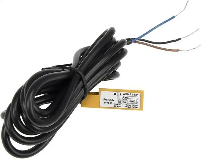 Alt view image 5 of 5 - 1pc 30x18x10 5mm Sensing NPN PNP NO NC 5V TL-W5MC1-5V F1-5V Flat Shape inductive Proximity Sensor Switch 5VDC Special for MCU(C2-5V NPN NC)