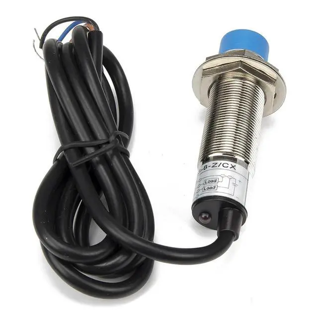 Alt view image 3 of 5 - 1pc M18 8mm Sensing 6-36V NPN PNP NO+NC LJ18A3-8-Z/CX LJ18A3-8-Z/CY Cylinder inductive Proximity Sensor Switch(CX NPN NO NC)