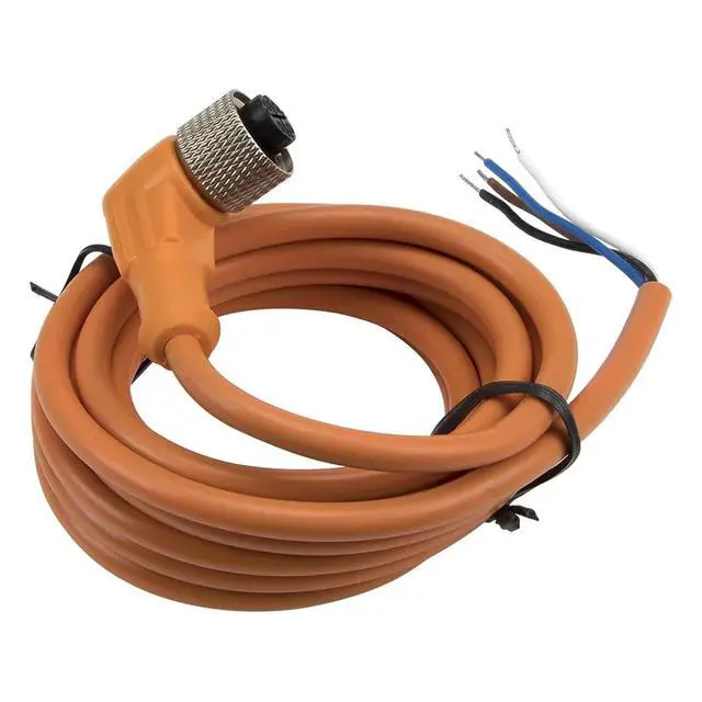 Alt view image 5 of 5 - 1pc FSC12-FB-4 M12 2m PVC Cable Sensor Connector 4 pins Bend Female Head for M12 NPN PNP NO+NC Proximity Sensor Switch(Black)